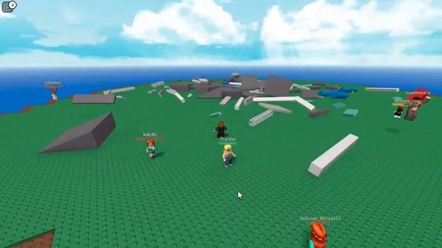 Roblox Natural Disaster Survival Earthquake смотреть онлайн