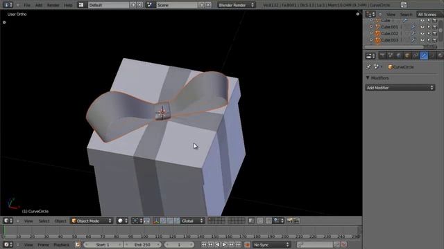 CGC Classic: Creating a Present (Blender 2.6) смотреть онлайн