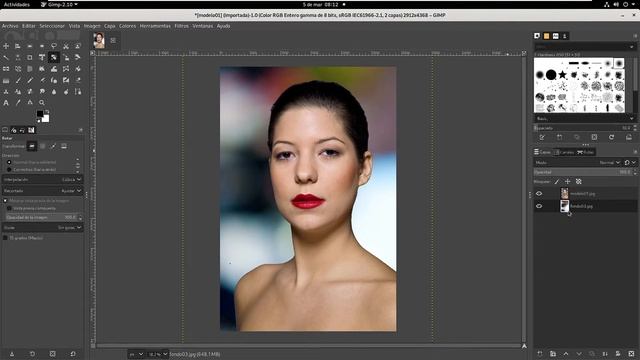 Como Hacer Retoques Fotográficos En Gimp 2.10 смотреть онлайн