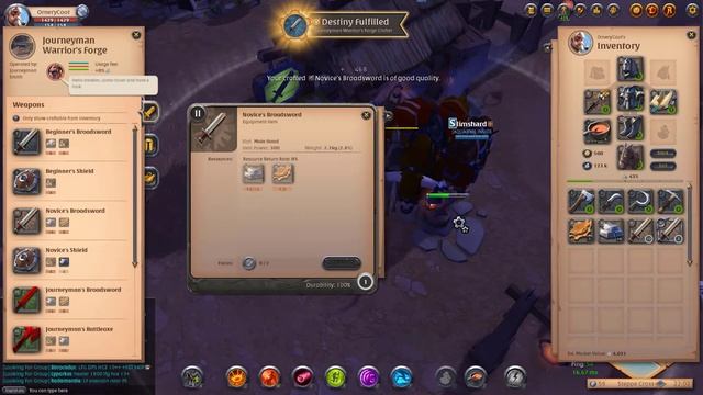 Why Can't I Craft Weapons or Armor in Albion Online? смотреть онлайн