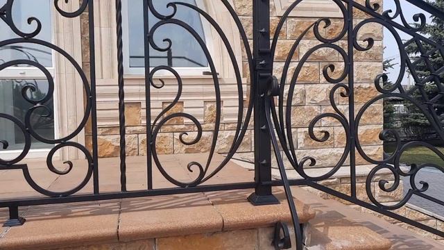Кованые перила на крыльцо смотреть онлайн