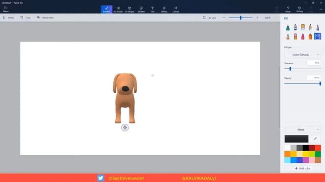 3D Paint tutorial in Tamil || MICROSOFT PAINT 3D FULL COURSE смотреть онлайн