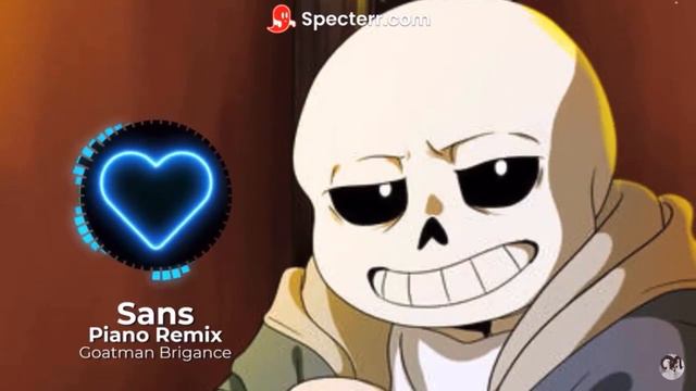 Sans Piano Remix by Goatman Brigance (Song 15 from Undertale) смотреть онлайн