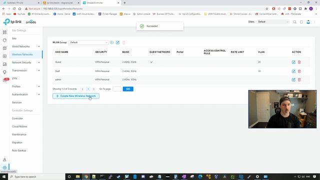 Full TP-Link Configuration With The Omada SDN Controller смотреть онлайн