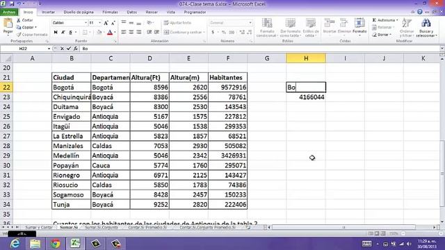 S1T6P2 Funciones condicionales Sumar.SI y Sumar.Si.Conjunto de Excel смотреть онлайн
