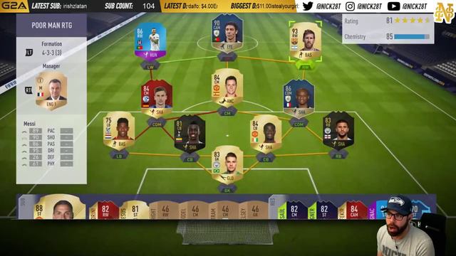 150+ PACK OPENING!!! WE GET LEO MESSI!!! REWARDS!! - Poor Man RTG #45 - FIFA 18 Ultimate Team смотреть онлайн