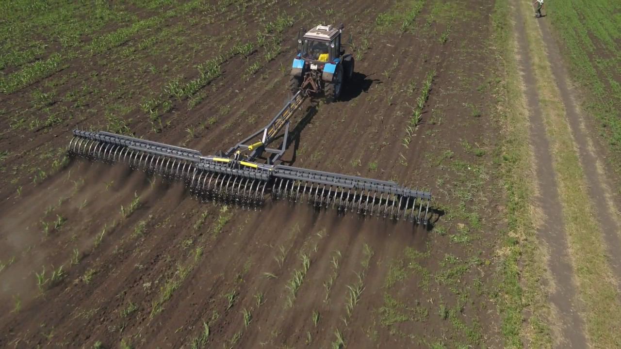 Борона-мотыга ротационная МРШ 12С (Компания САРМАТ) смотреть онлайн