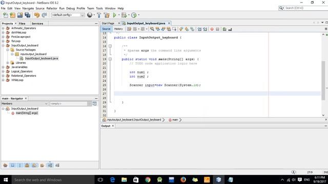 #10 java Input output. الادخال والاخراج في الجافا смотреть онлайн
