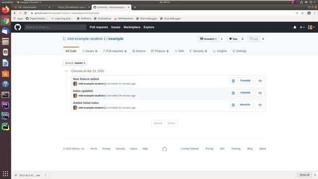 Git und GitHub – Teil 3: Remote Repositories mit GitHub смотреть онлайн
