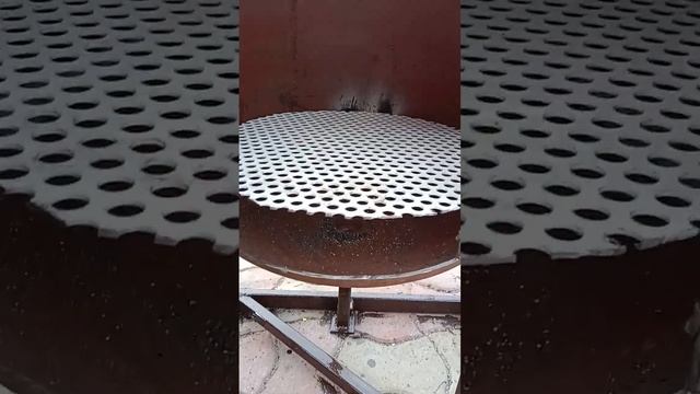 #печьподказан #Печь из газового баллона под казан смотреть онлайн