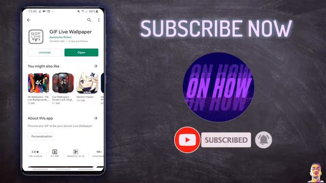 How To Make a GIF Your Wallpaper on Android смотреть онлайн