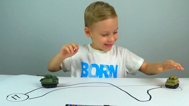 Умные Танки едут по черной линии induction tank. Рисуем карту смотреть онлайн