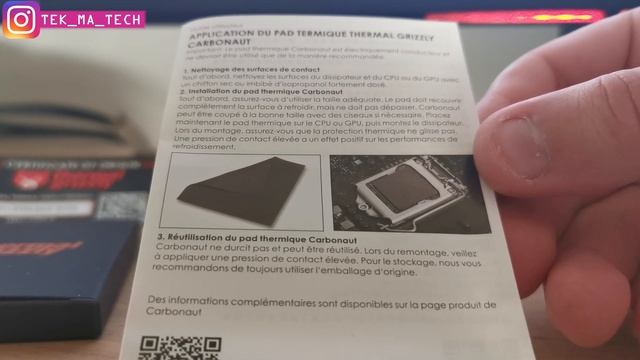 ✅ Thermal Grizzly : CARBONAUT, Le Test. #thermalgrizzly #oc #tmti #alienware #upgrade #area51m