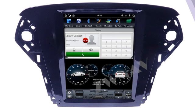 ZWNAV For Ford Mondeo MK4 Car Radio Navigation HeadUnit смотреть онлайн