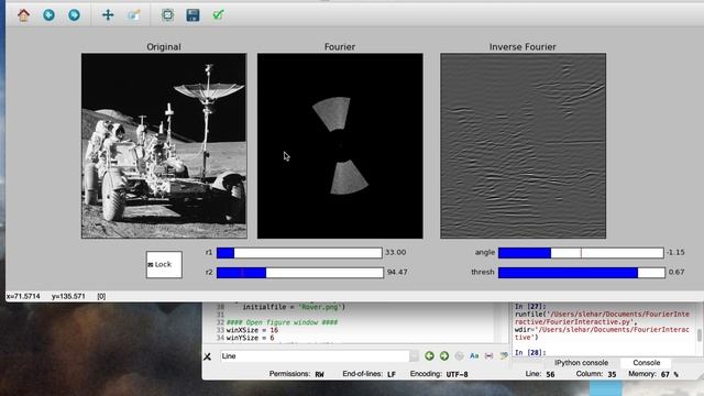 Fun with 2D Fourier image filtering смотреть онлайн