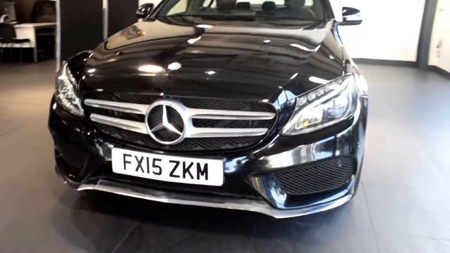 USED MERCEDES-BENZ C CLASS 2.1 C220 BLUETEC AMG LINE 4DR 170 BHP смотреть онлайн