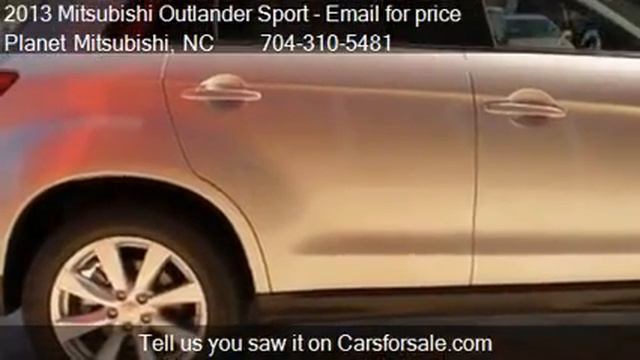 2013 Mitsubishi Outlander Sport SE - for sale in Charlotte, смотреть онлайн