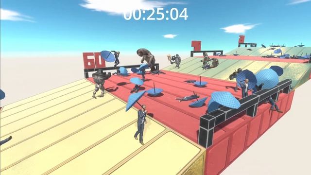 How Many Coward Cole Can They Kill? Animal Revolt Battle Simulator смотреть онлайн