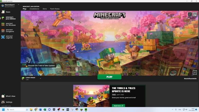 Minecraft 1.20 News - 1.20.1 Release & Launcher Easter Egg! смотреть онлайн