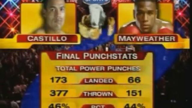 Floyd "Money" Mayweather Jr. vs Jose Luis Castillo I [6/7] смотреть онлайн