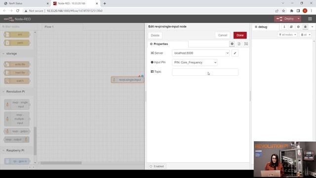 A brief introduction on how to use Node-RED on Revolution Pi смотреть онлайн