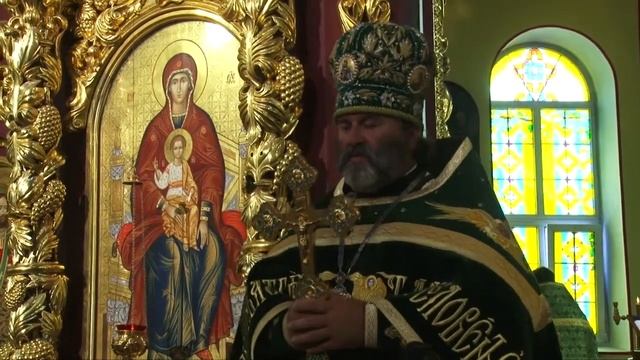 Ростовский храм в честь преподобного Сергия Радонежского отметил престольный праздник смотреть онлайн