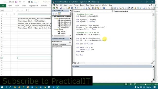 VBA - Regular Expression (RegExp)| Regular Expression in VBA | Use of RegExp in VBA смотреть онлайн