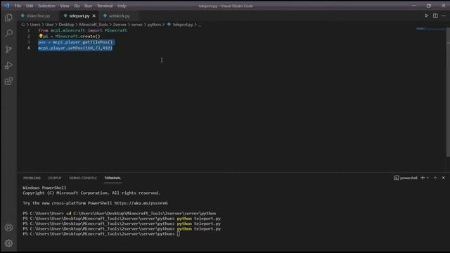 2#Урок по программированию minecraft python смотреть онлайн