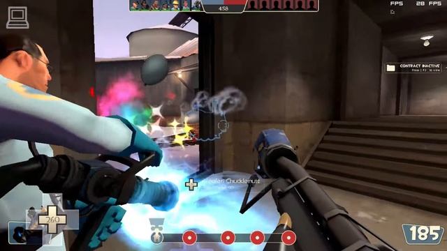Team Fortress 2 Gameplay ATI Radeon X700 Pro смотреть онлайн