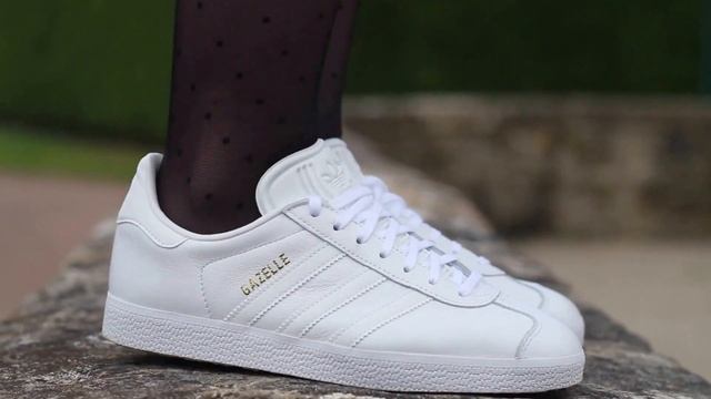 Adidas Gazelle - white version смотреть онлайн