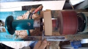 Изготовление сахарницы из дуба на токарном станке