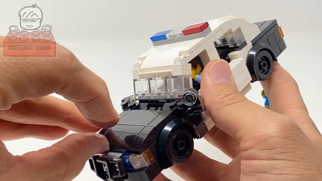 LEGO MOC #62 Ford Victoria Crown USA Police Car Speed Build смотреть онлайн