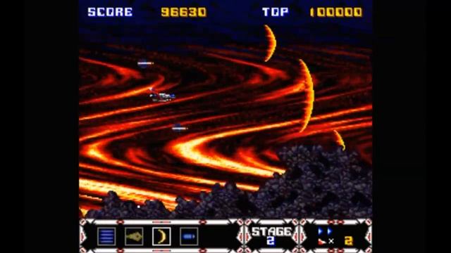 Super Nintendo (Snes) 16-bit Thunder Spirits stage 2