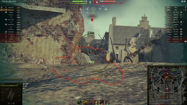 World of Tanks Rinoceronte 7,2k damage. смотреть онлайн