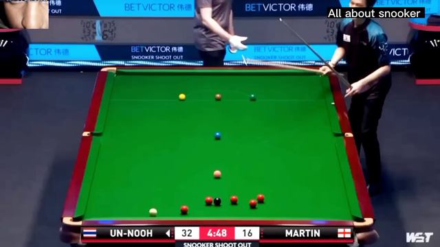 Thepchaiya Un-Nooh Vs Martin | Snooker ShootOut2023 #snooker2023 смотреть онлайн