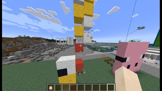 СТРОЮ КАРТИНЫ ИЗ СУХОГО БЕТОНА В Minecraft#2 смотреть онлайн