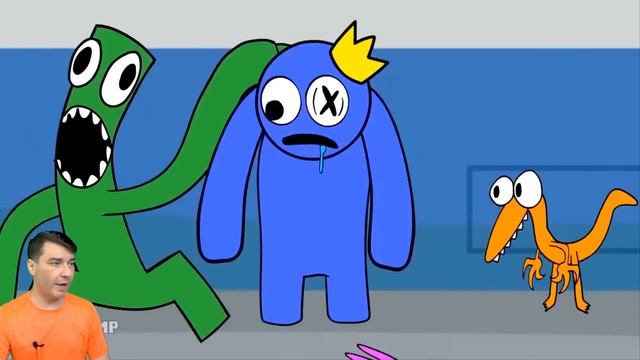 СЕКРЕТНЫЕ РАДУЖНЫЕ ДРУЗЬЯ ИЗ ВТОРОЙ ЧАСТИ ? Rainbow Friends, Поппи Плейтайм 2 Анимации Валеришка смотреть онлайн
