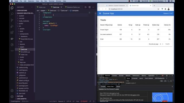 Quasa Framework 09 - Usando o Q-skeleton смотреть онлайн
