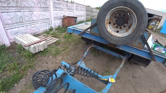 Я купил Супер прицеп-трал!!! Покупка и перегон. смотреть онлайн