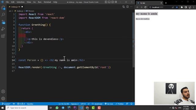 Nested Component in React js , Developing , React Js for beginners , React , JS , Html ,Css ,Php??️ смотреть онлайн