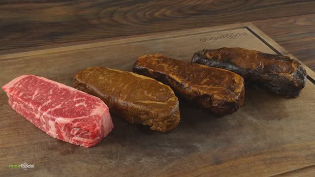 Guga Foods I Soaked Steaks In W. Sauce For 1 MONTH. Мясо в вустерширском соусе (на РУССКОМ!)