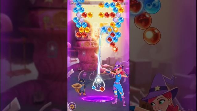 Bubble Witch 3 Level 14 смотреть онлайн