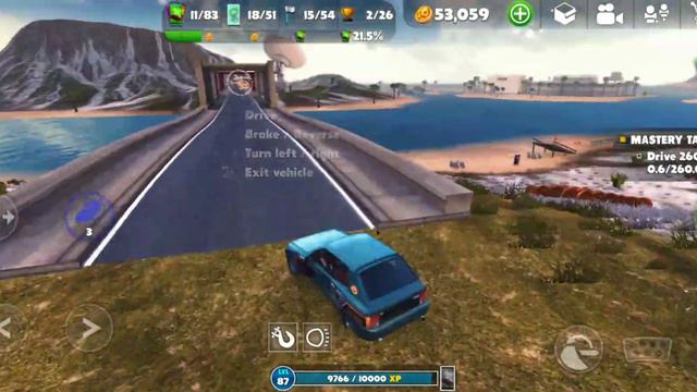 Stinger - Collect 55 Purple Coin Challenge Off The Road