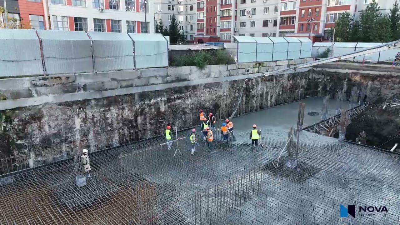 Ход строительства ЖК «Максат» — октябрь смотреть онлайн