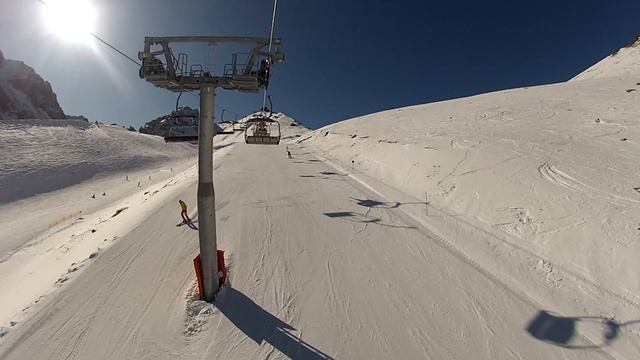 Kazakhstan. Almaty. Ski resort Shymbulak. смотреть онлайн