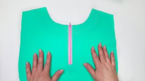 Секрет шитья молнии