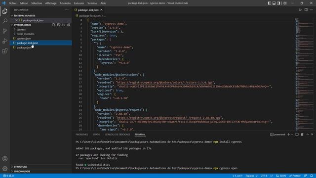 Test de bout en bout introduction à Cypress смотреть онлайн