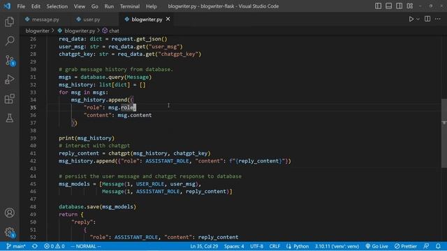 devlog #1: setting up database and chatgpt смотреть онлайн