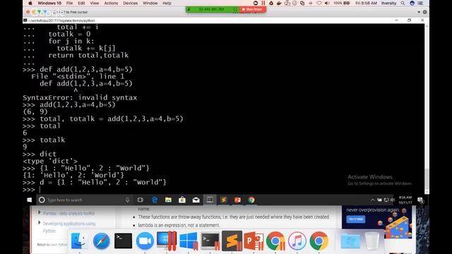 Big Data Certifications Workshop 02 - Python Fundamentals - Functions and Collections смотреть онлайн