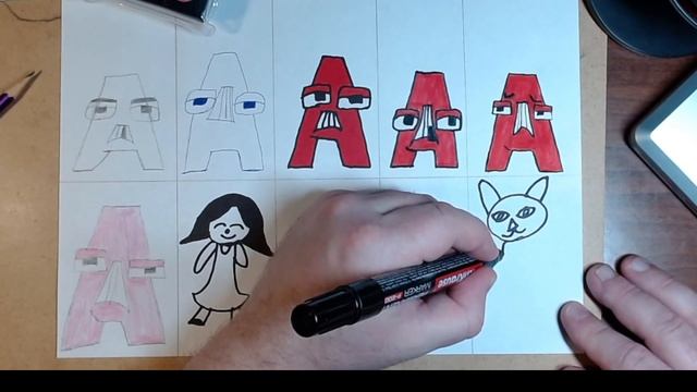 How to draw a cat step by step easy, draw an ASMR cat (2) смотреть онлайн